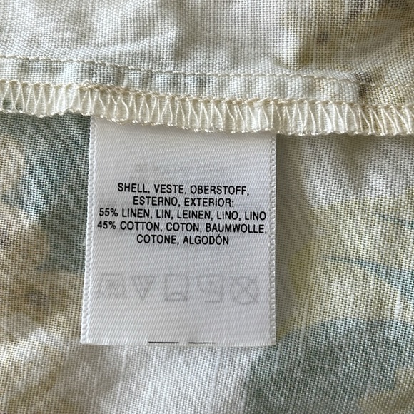 BY ANTHROPOLOGIE Hydrangea Rain Jacket Size XS - Picture 5 of 6